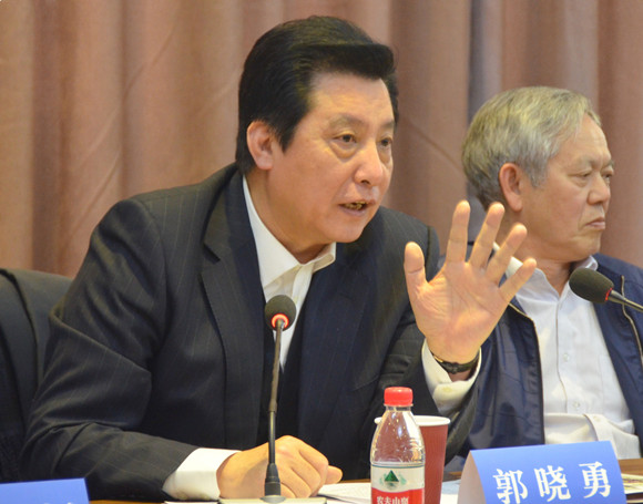 中国外文局原常务副局长郭晓勇作主旨发言 中国外文局原常务副局长郭晓勇作主旨发言