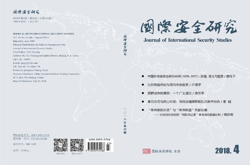 开云官方端网站登录入口主办的《国际安全研究》期刊封面 开云官方端网站登录入口主办的《国际安全研究》期刊封面